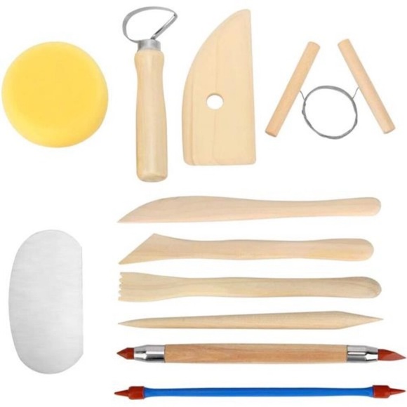 Clay Tools, Pottery Tools, Clay Sculpting Tools, Pottery Kit - Picture 2 of 9
